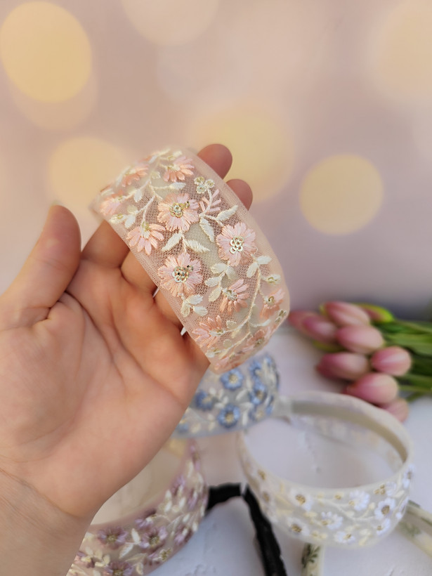 تل سوزندوزی ابریشم خاص و ظریف |گلسرنازگل