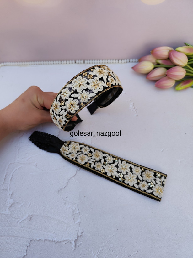 هدوتل دخترانه سوزندوزی ترمه | گلسرنازگل